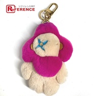 LOUIS VUITTON AL1213 毛絨娃娃 Portefeuille Vivienne Vison 聖誕鑰匙扣