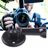 Will Metal Action Camera Mount Bike Handlebar Camera Clamp Mount for Sport Camera Mountaion Bike Mot