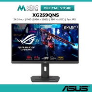 ASUS 24.5 Inch ROG Strix XG259QNS 380Hz FHD 1920x1080 0.3ms eSports Gaming Monitor IPS Panel HDR Hei