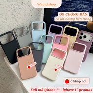 Anti-dirt Silicone Case - code ip17 prm, ip17pro, ip17air, ip17 - full 7 colors: milky white, nude p