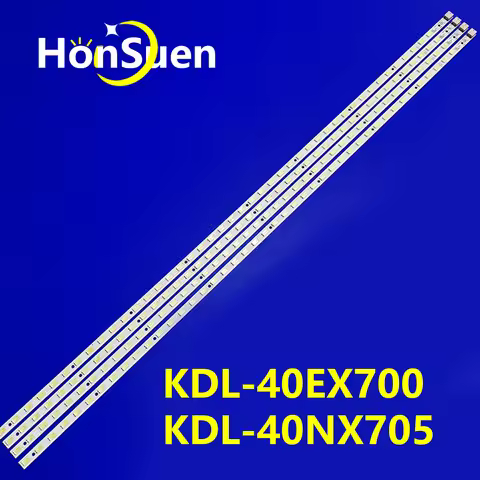 4Pcs/Set LED Strip For So ny KDL-40EX700 KDL-40NX705 40" TV RUNTK 4335TP SLED090907 REV.1 AE4060B LK