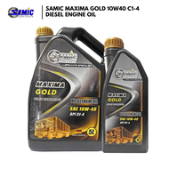 Samic Maxima Gold 10W40 C1-4  -  5Liter / 1Liter - Fully Synthetic (Dieasel Engine Oil)
