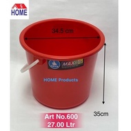 50/ 100/150 /200/ 300/ 400 /500 & 600 UNICA Utility Water Pail/ Bucket / Mopping Pail -Red/Blue