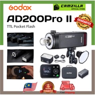 Godox AD200 Pro II Godox AD200Pro II Godox AD200ProII, One-Tap Sync with X3, Optimized Flash Heads, 