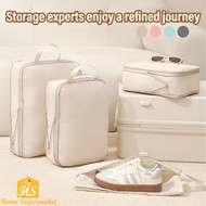 4Pcs Set Travel Storage Bag Compression Luggage Storage Bag Compression Packing Cube Packing Cube Pa