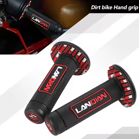 Motocross 7/8" Handlebar Rubber Handles For Honda TRX XLR CRF XR 50 70 80 100 230 250 350 400 450 50