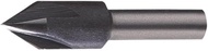 Cleveland C46217 High-Speed Steel Center Reamer/Countersink, Steam Oxide Finish, 4 Flute, 3/8" Shank