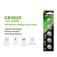 GP COIN CELL CR2025 5pcs