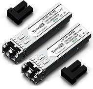 1000BASE SX SFP to LC Transceiver - 1.25G SFP LC MMF 850nm 550m, Hot-Swappable Multimode Fiber Modul