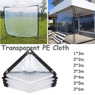 Transparent PE Cloth Thick Plastic Rainproof Waterproof Dustproof and Durable Garden Balcony Waterpr