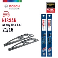 Bosch ใบปัดน้ำฝน รุ่น Advantage ขนาด 21/16 นิ้ว สำหรับ Nissan Sunny Neo year '00-