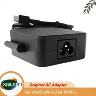 Genuine A19-065N3A AC Adapter AD10380 20V 3.25A 65W Type-C for Asus for U4800 U3700J U4700J B9440U Z