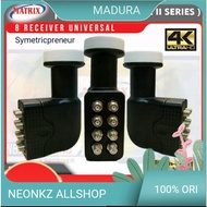LNB Ku Band Matrix Octa 8 Output [ 1 Satellite 8 Receivers / Rooms ]