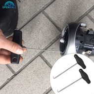 OPENMALL 2Pcs Car Pull-out Hooks T-Handle Speedometer Removal Pulling Instrument Extractor Accessori