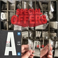 🔥OFFER🔥 Motorcycle Motor Sticker Number Plate No 1-9 and A-Y 100% Standard Size