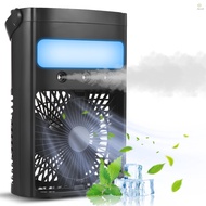 Portable Air Conditioner Cooling Fan 700ml Evaporative AC Air Cooler with 7 Colors LED Light 2H/4H T