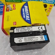 NP-F970 F970 7.4v 6600mah battery 48.8WH