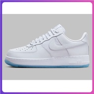 [Quality Assurance] N & K Air Force No. 1 Low-Top '07 White Ice Blue Sole FV0383-100 Men's New Style