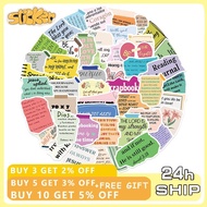 50PCS INS Bible Verse Stickers DIY Laptop Notebook Guitar Scrapbook Cartoon Waterproof Sticker