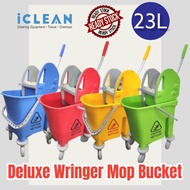 360'' Deluxe Wringer Mop Bucket (Germany) Mop bucket Down Press Heavy Duty