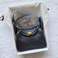 Mini Lindy II 黑金 noir stamp G 包驗 2026年單