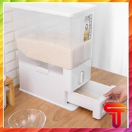 10kg plastic Japanese rice container with screw knob GDB00001 T3B5