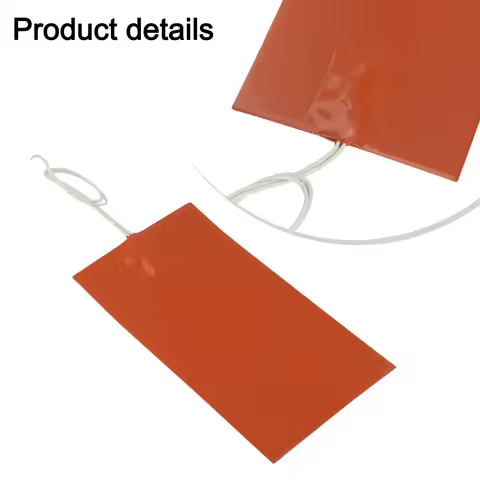 Non-Slip Silicone Heating Pad For RV Water Tanks For Camper For Motorhome Use 230x130mm With Thermos