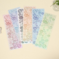 100 Pcs Kawaii Flowers Petal Masking Washi Tape Cute