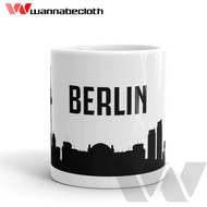 Berlin Glass Germany Germany Mug Berlin Germany Souvenir Berlin Germany Mug World City v2