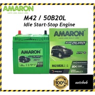 AMARON Battery M42 / 50B20L for Idle Start Stop Car EFB Series Battery Premium Lasting