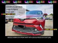 AF108 Toyota CHR 2018 68 ABS Bodykit Fullset (ABS322ABS323ABS324) Body kit Bodykit