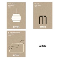 預訂*正貨。Artek 經典傢具設計海報 畫 50*70cm 裝飾畫，北歐傢俱，北歐風 裝飾  掛畫 Painting moma