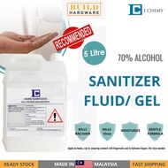 I CHEMY 5L Hand Sanitizer 70% Alcohol - Gel 酒精免洗手凝胶