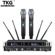 TKG UR-3500 TURE DIVERSITY 640-690MHz uhf dual-channel wireless microphone system professional wireless microphone
