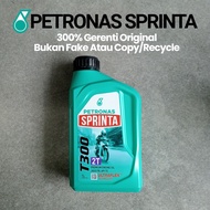 PETRONAS SPRINTA OIL T300 2T 300% GERENTI ORIGINAL BUKAN FAKE ATAU COPY RECYCLE PREMIUM ENGINE OIL M