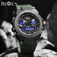 [SEND Today!] Biden Original Men's Watch Waterproof Luxury Date Quartz Sports - greenblack F4N55