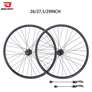 ⋛Bolany Tubeless Ready RIM MTB Bike Wheelset 26/27.5/29inch Quick Release Rims 32Holes Disc Brak 유z