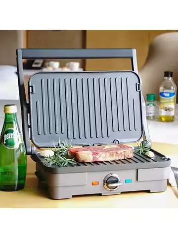 220V Cuisinart GRIL Steak Machine Electric Non Smoke Indoor BBQ Removable Grill for Cooking C