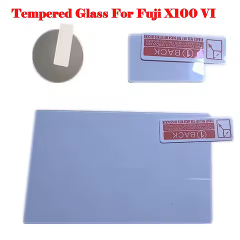 Tempered Glass Protector Cameras Accessories For Fuji X100 VI & V Screen / Hybrid Viewfinders X100VI