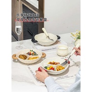 Compartmented Dinner Plate Adult Exquisite Beautiful 211 Fat-Reducing Dinner Plate Weight-Loss Speci