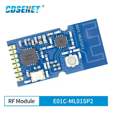 Si24R1 2.4GHz PA Transceiver Wireless rf Module CDSENET E01C-ML01SP2 SMD SPI Wireless Transmitter an