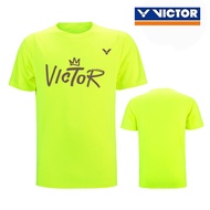 2023 chiến thắng Nova camiseta cầu lông de Manga curta masculina E Feminina competição esportiva res