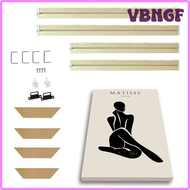 VBNGF กรอบรูปผ้าใบขนาดใหญ่50X70 60X90 70X100กรอบไม้กรอบภาพวาดเพชรผ้าใบภาพวาดสีน้ำมันผ้าใบศิลปะติดผนั