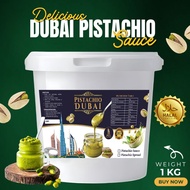 Premium Dubai Pistachio Sauce 1KG Sos Pistachio Creamy Topping Viral