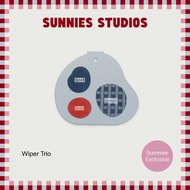 Sunnies Studios Wiper Trio (3 Pieces Of Glasses Cleaning Cloth)
