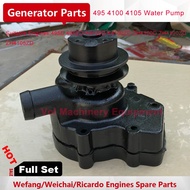 ⭐Water pump assembly for Diesel Generator 495D 495ZD K4100D K4100ZD Weifang/Weichai/Ricardo engines 