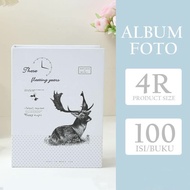 album foto 4R/photo album 100 Slot/buku album foto/Starlight Album Foto Keluarga 4R-Ms.Pepeleria
