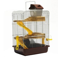 Cage   Hamster cage Three-layer hamster cage heightened small castle