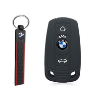 For BMW E90 E60 X5 E70 CAS3 E61 E71 E81 E87 E88 E89 E91 E92 X6 Shell Fob Silicone Car Accessories Ho