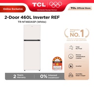 TCL 460L 2-Door Top Mount 5 Star Energy Saving Beige Colour Refrigerator Peti Sejuk 2 Pintu TR-NT460